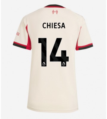 Liverpool Federico Chiesa #14 Udebanetrøje Dame 2025-26 Kortærmet